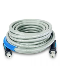 BLBPWDW38100 image(0) - BluBird BluShield Double Wire 3/8" X 100' 6K PSI Pressure Washing Hose