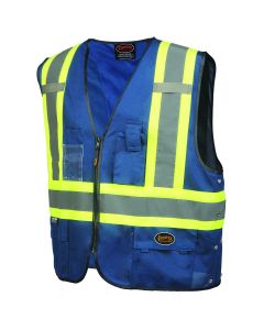 SRWV1021580U-SM image(0) - Pioneer Safety Vest  - Color:  Navy  - Size: S/M