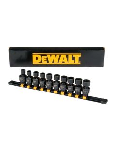 DeWalt DWMT 10PC IM 3/8DR UNIV MM SET