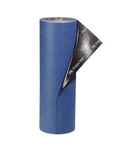 NPGMAT32100 image(0) - New Pig Pig Grippy 32 in. x 100 ft. Blue Absorb