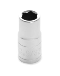 WLMW36009 image(0) - Wilmar Corp. / Performance Tool 1/4'' Dr 6pt Std. Socket 9/32"