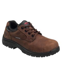 Avenger Foreman Oxford Series - Men's Mid Top Slip-On Boots - Composite Toe - IC|EH|SR - Brown/Black - Size: 9.5M