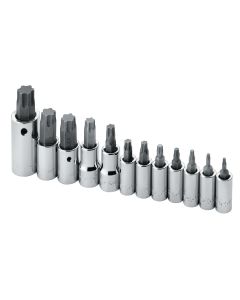 SKT84232 image(0) - S K Hand Tools TORX BIT SKT SET 12PC T8-T60
