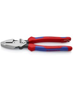KNP0911240 image(2) - KNIPEX Lineman's Pliers, New Eng Puller/Crimper