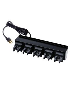 STL75400 image(0) - Streamlight 5 Unit Bank Charger - 120V - Stinger Series - Black