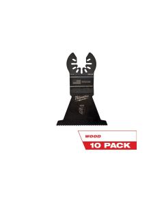 MLW49-25-1119 image(1) - Milwaukee Tool OPEN-LOK 2-1/2" HCS Wood Multi-Tool Blades 10PK