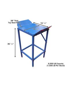 ATEATLAS-WHLSTD image(1) - Atlas Automotive Equipment Alignment Wheel Stand & Turntable Package (WILL CALL)