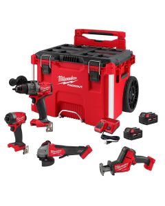 Milwaukee Tool M18 FUEL 4-Tool PACKOUT Combo Kit