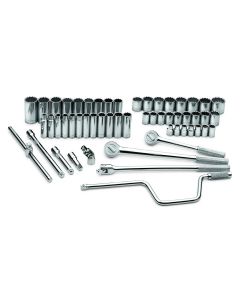 S K Hand Tools Set Skt 1/2dr 12pt Mt 54pc