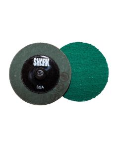 SRK12612 image(0) - Shark Industries 2" Green Zirconia Mini Grinding Discs 24 Grit - 25 Pk