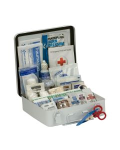 FAO90564 image(0) - First Aid Only 50 Person First Aid Kit ANSI A+ Metal Case