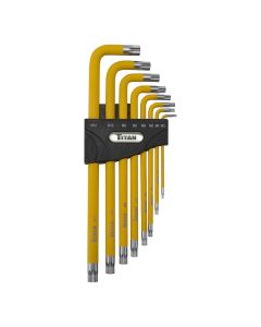 TIT12733 image(0) - TITAN 8-PC TRIPLE SQUARE L-SHAPED WRENCH S