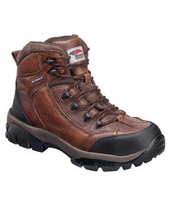 FSIA7244-9W image(0) - Avenger Work Boots Hiker - Men's Boot - Composite Toe - IC|EH|SR - Brown/Black - Size: 9 - E - (Wide)