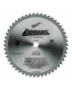 MLW48-40-4520 image(1) - Milwaukee Tool 8" Thin Metal & Stainless Cutting Circular Saw Blade