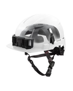 MLW48-73-1365 image(0) - Milwaukee Tool BOLT White Front Brim Safety Helmet with IMPACT ARMOR Liner (USA) - Type 2, Class E