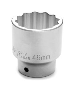 WLMW34846 image(0) - Wilmar Corp. / Performance Tool 3/4" Drive 46mm 12pt Socket