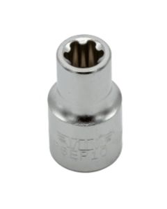 VIMVSP6EP10 image(0) - VIM Tools Ep10 - TORX Plus Socket, 3/8 Inch Square Drive, Satin Chrome