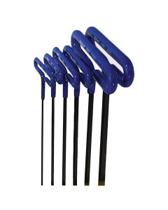 Eklind Tool Company HEX KEY SET 6 PC T-HANDLE 6IN. METRIC 2-6MM CUSH