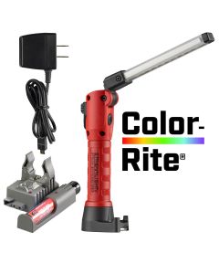 STL74854 image(0) - Streamlight Strion Switchblade 500 Lumen Color-Rite Light Bar Worklight with Piggyback - Red
