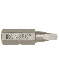 Irwin Industrial #1 Sq Rec Insert Bit 1" 2pc