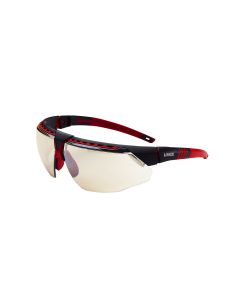 UVXS2864 image(0) - Uvex Uvex Avatar Glasses Blk/red, Ref 50 Hc