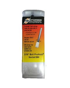 Bondhus Corp. 3/16" ProHold Ball Bit 2"