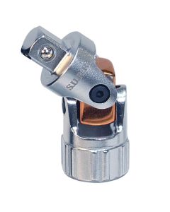 SRRSRUJ12 image(0) - S.U.R.&R. SRUJ12 3/8" female to 1/2" male drive spring-return u-joint adapter set with dual springs for maintaining alignment and precise control. Excellent for use in tight spaces and one-handed operation.