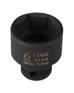 SUN815M image(0) - SUNEX SOC 15MM 1/4D IMP 6PT