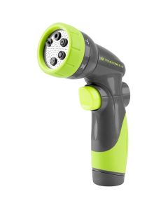 Legacy Manufacturing Flexzilla Garden Hose Nozzle, 6-Pattern Adjustable, ZillaGreen