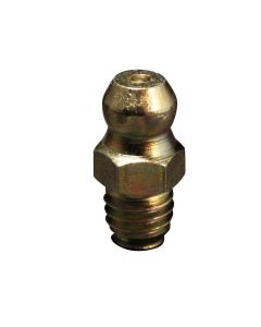 Milton Industries Grease Fitting , M6 x1 , Straight , OAL