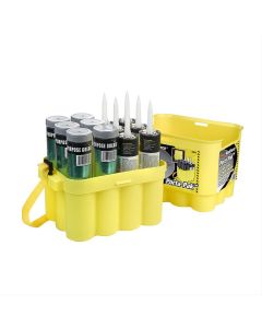 Legacy Manufacturing Workforce Porta-Pak : 12-Pack Grease and Caulk Tube Storage Box