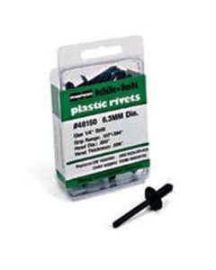 MAR48149 image(0) - Marson PLASTIC RIVET GM 6.3MM 20PK GM#14070914