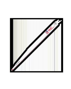 MLW48-01-7037 image(3) - Milwaukee Tool 12" 5 TPI Wood Cutting Sawzall Blades Bulk 100