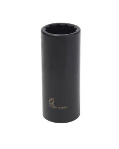 SUN267222 image(0) - SUNEX SOC 22MM 1/2D IMP 12PT DP BLK