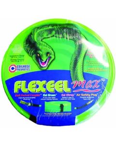 Acme Automotive Air Hose 3/8"x100" B.Swiv, 1/4" Air Safe Plug Indu