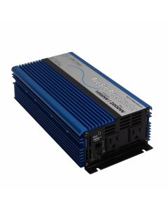 AIMPWRI100012120S image(0) - Aims Power 1000 Watt Pure Sine Power Inverter with USB Port and Remote Port