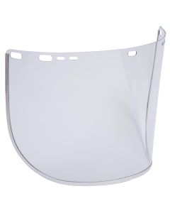 SRW29054 image(0) - Jackson Safety Replacement Windows for F30 Acetate Face Shields - Clear - 8" x 15.5" x.040" - E Shaped - Bound