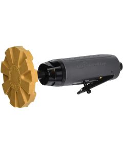 IRT324 image(1) - Ingersoll Rand Adhesive Remover Air Tool, 4" Pad, 3700 RPM, Includes 12 Eraser Pads