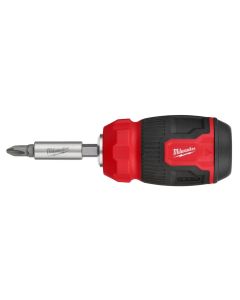 MLW48-22-2910 image(1) - Milwaukee Tool 8-in-1 Compact Multi-Bit Screwdriver