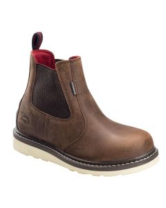 Avenger Wedge Romeo Series - Men's Boots - Soft Toe - EH|SR|PR - Brown/Black -Size: 9.5W