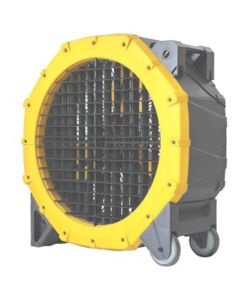 HES38VB3 image(0) - Hessaire 30-Inch Industrial Air Circulator 3 Speed, Oscillating, Floor or Hanging Mount Option