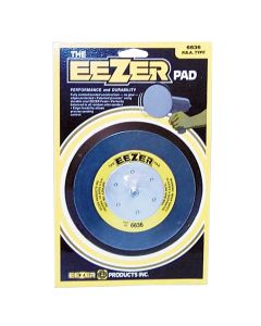 Eezer Products 6636 Standard-Duty Round Sanding Pad, 6 in Dia, 5/16-24 Arbor/Shank, Epoxy Fiberglass, PSA Attachment