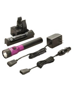 STL75648 image(0) - Streamlight Stinger LED - 120V/100V AC/12V DC PiggyBack Smart Charge - Purple
