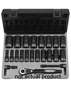 GRE82018D image(1) - Grey Pneumatic 1/2" Drive x 9/16" Deep Duo-Socket - 6 Point