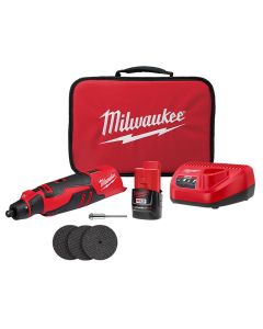 MLW2525-21 image(0) - Milwaukee Tool M12 Brushless Rotary Tool Kit