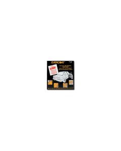 FIB117 image(0) - Fibre glass Evercoat Q-Pad 100117 Sound Deadening Panel, 16 x 16 in, Fiberglass, Black