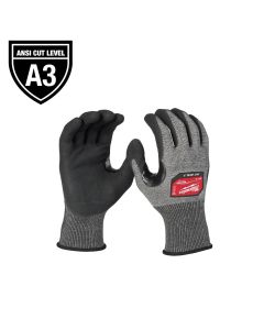 MLW48-73-7131 image(0) - Milwaukee Tool Cut Level 3 High-Dexterity Nitrile Dipped Gloves - M