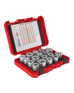 MLW49-16-BKITS image(0) - Milwaukee Tool 1/0 AWG - 750 MCM Cu with 17 THHN / XHHW Bushings