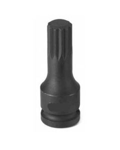 GRE1110ST image(0) - Grey Pneumatic 3/8" Drive x M10 Tamper Proof Triple Square Driver