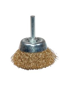 KTI79215 image(0) - K Tool International Brush 2 Inch Crimped Cup Coarse